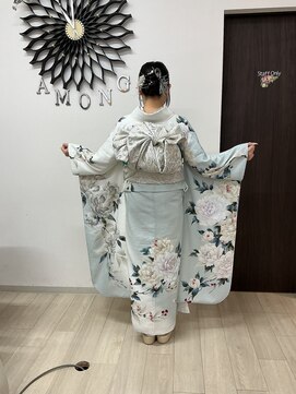 アマング ヘアーセット着付け