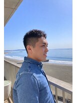 アンツ サザンリゾート 茅ヶ崎店(ANT'S Southern Resort)&nbsp;30代40代50代　爽やかアップバングスタイル　ビジネススタイル