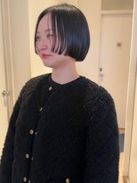 ラパンセノアール(LA PENSEE NOIR)&nbsp;前上がりボブ