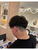 ルーチェココ ブラン(Lu'ce coco blanc)&nbsp;刈り上げラウンドマッシュ×ツイストスパイラル4.22