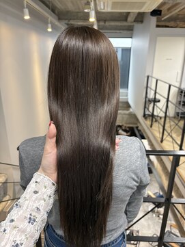 ヌープヘアーアイス(NUUP.hair ici) ★ブリーチなしダークラベンダーグレージュアッシュブラウン