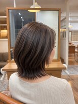 ジプソ 池袋西口(Gypso)&nbsp;白髪ぼかしハイライト＋カット +髪質改善トリートメント