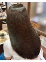 グレースバイハピネス(grace by happiness)&nbsp;髪質改善トリートメント×天使の艶カラー7.17ミルクブラウン