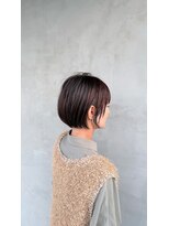 エトワールプラス&nbsp;暗めカラーショートボブ11.17