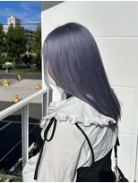 アフターニュース 新潟(afternews)&nbsp;ブルーグレージュ/ダブルカラー/ケアブリーチ/髪質改善/駅南