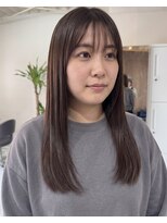 零秒女髪 千里丘店&nbsp;髪質改善で叶える上品な艶ロングヘアカラー艶髪美髪艶カラー艶感
