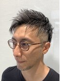 刈り上げツーブロックショート