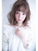 ハイライトカラー×シルキーマーメイドアッシュ
