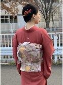 結婚式のお呼ばれ☆着付け