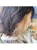 インナーカラー ホワイティベージュ