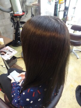 ヴァンテアン 巣鴨店 30代40代50代大人可愛い酸熱トリート◎ノンジアミンーカラー