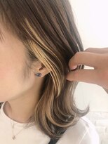 リリィ ヘアデザイン(LiLy hair design) インナーカラー♪