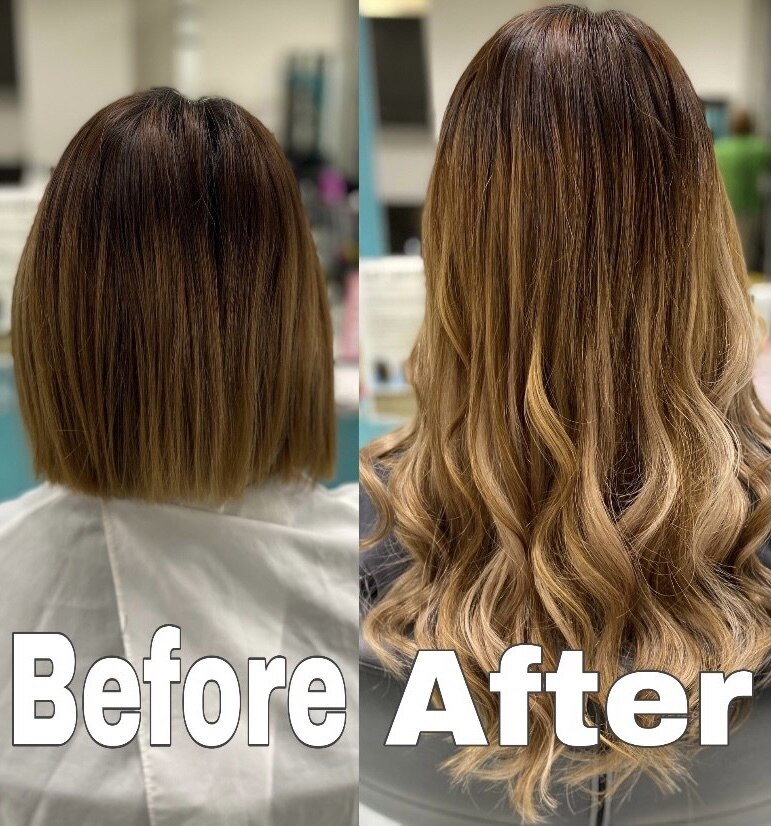 ハイトーングラデーション＃ボブからロング＃静岡＃プルエク