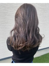 ヘアーシュシュ(hair chou chou)&nbsp;グレージュスタイル