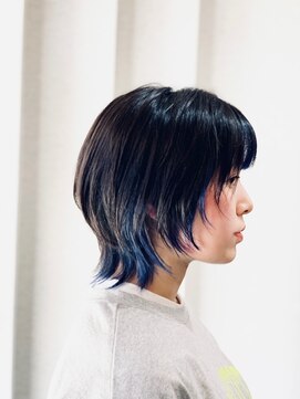 閃 ケアブリーチカラー