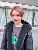 スワッグ(Swag)&nbsp;ハンサムショート　pink beige◎