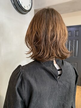 カールム(carlm) 【天神・今泉ｃａｒｌｍ/上川美幸】　ボブ×パーマ