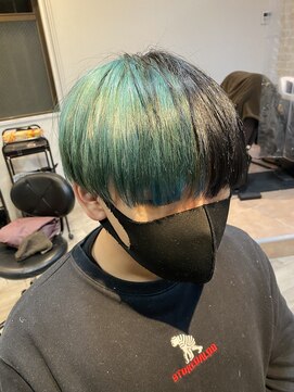 ジーヘアー(G・HAIR) グリーンブラック