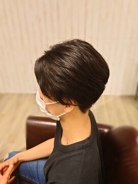 アンプリュス リアン(1+ Unplus lien) パーマでつくるワンカールマッシュ/亀戸/錦糸町