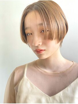 シータ(sheta) 【sheta中澤】クールショートペールベージュくびれヘア