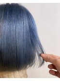 ボブ、クリアブルー