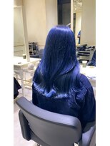 アソビセカンド 原宿(ASOBI 2nd)&nbsp;ロング/ネイビーブルー