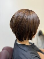 ヘアーカルチャー 小倉台店 HAIR CULTURE&nbsp;ショートヘアブラウンカラーハイライト大人可愛い