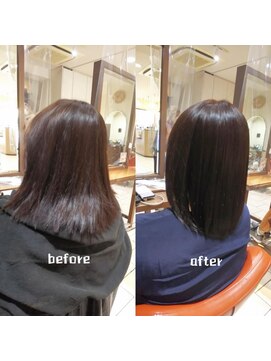 ネオリーブチノ 登戸店(Neolive cino) 髪質改善カラー(酸熱TR+カラー+ハホニコTR)