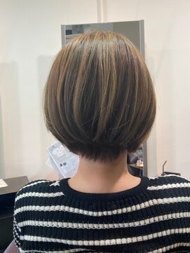 サラジュ 西宮北口店(SARAJU) 【SARAJU 西宮北口店】艶髪丸みショート◎