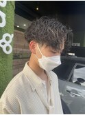 センターパート波巻きスパイラル♪担当もも♪