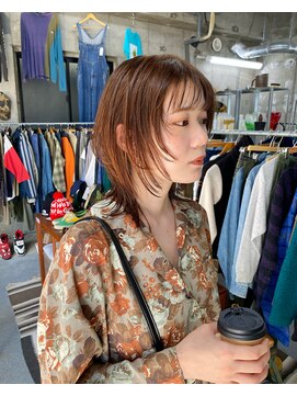 蜃気楼 （（（蜃気楼）））ミディアムウルフとオレンジブラウン