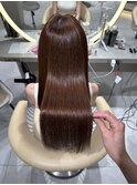 ★前髪カタロググレーベージュレイヤーロングアッシュブラック★