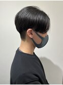 センターパート 縮毛矯正 メンズカット 池袋