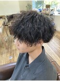 アフロ安藤 メンズパーマ/波巻きパーマ/波打ちパーマ