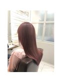 髪質改善・水素トリートメント【美髪】ピンクベージュ
