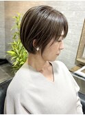 20代30代40代◎小顔骨格矯正ショート【麻生/札幌ショート/白髪】