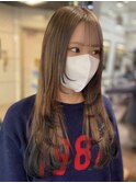 レイヤーカット×裾カラー【立川/沙久楽】