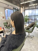 トリニティ 本厚木(trinity)&nbsp;ヘイリーボブ切りっぱなしストレートボブ本厚木