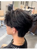 ツイストスパイラルパーマツイストパーマメンズマッシュパーマ