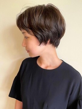 トップヘアーラウンジ 知立(TOP HAIR Lounge) 癖毛を活かしたマッシュショート/ボブパーマ/前髪パーマ