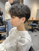 サンド 表参道(sand)&nbsp;ショートボブパーマ20代30代40代イヤリングカラー大人可愛い