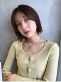 30代40代50代◎外ハネ 切りっぱなし ボブ レジット海老名 美容室