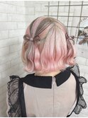 リボンハーフツイン