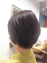 ヘアー グリーン(hair green) 30代40代50代/黒髪スタイル/ショートボブ/ツヤ髪スタイル