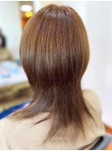 20代30代40代髪質改善ナチュラルボブ艶感ピンクアッシュ