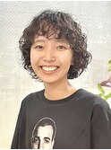 ショートマッシュパーマ/マッシュパーマ/外国人風パーマ