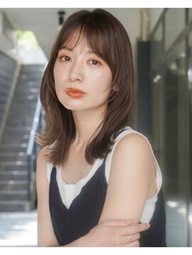 ガーデンヨコハマエスト(GARDEN YOKOHAMA est) メルティーカラー　似合わせカット　ミディアムレイヤー