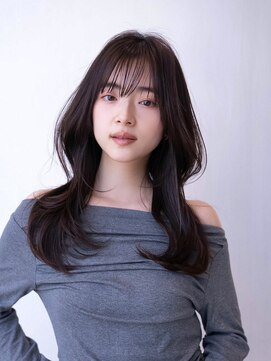 エースハバナ 渋谷(1 HAVANA) チョコグレージュ/20代30代大人かわいい/ミディアムレイヤー