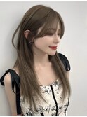 韓国ヘア/韓国スタイル/縮毛矯正/髪質改善/レイヤーカット