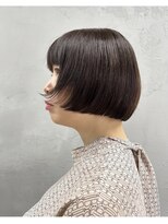 スイ チトセ(suiii chitose)&nbsp;ボブ/ブラウンカラー《千歳美容室》